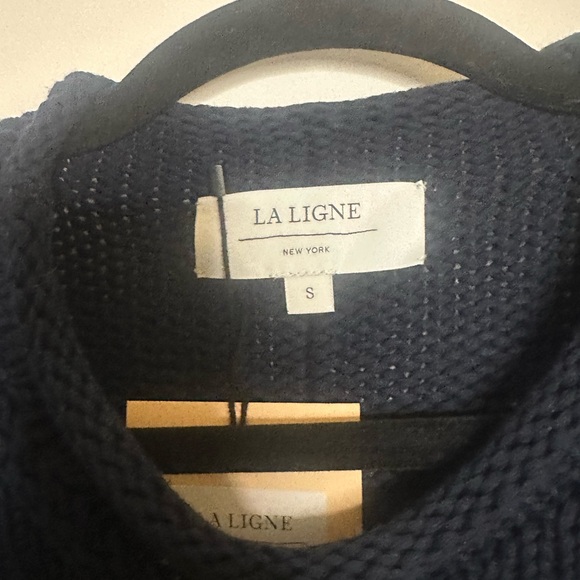 La Ligne Navy Knit Sweater - Picture 5 of 6